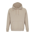 Unisex-Sweatshirt aus Öko-Materialien mit Kapuze, 280 g/m2, Stellar farbe beige