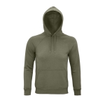 Unisex-Sweatshirt aus Öko-Materialien mit Kapuze, 280 g/m2, Stellar farbe khaki neunte Ansicht