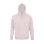 Unisex-Sweatshirt aus Öko-Materialien mit Kapuze, 280 g/m2, Stellar farbe pastellrose