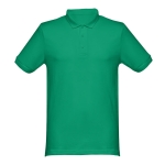 Poloshirt bedrucken aus Baumwolle in vielen Farben, 240 g/m2, THC Monaco farbe grün