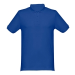 Poloshirt bedrucken aus Baumwolle in vielen Farben, 240 g/m2, THC Monaco farbe köngisblau