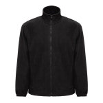 Fleecejacke aus hochdichtem Polyester, 300 g/m2, THC Gama farbe schwarz zweite Ansicht