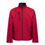 Wasserdichte Jacke aus Polyester und Elastan, 280 g/m2, THC Eanes farbe rot zweite Ansicht