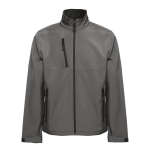 Wasserdichte Jacke aus Polyester und Elastan, 280 g/m2, THC Eanes farbe dunkelgrau zweite Ansicht