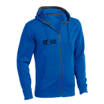 Kapuzenpullover aus Baumwolle und Polyester, 300 g/m2, Elevate Life Ansicht mit Druckbereich