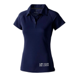 Poloshirt für Damen mit gesticktem Logo 220 g/m2 Elevate Life Ansicht mit Druckbereich