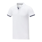 Poloshirt aus Baumwolle mit Farbdetails, 200 g/m2, Elevate Life