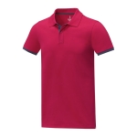 Poloshirt aus Baumwolle mit Farbdetails, 200 g/m2, Elevate Life