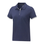 Damen-Poloshirt mit Farbdetails und Baumwolle, 200 g/m2, Elevate Life