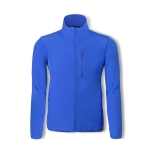 Wasserdichte Jacke mit Logo aus recyceltem RPET, 300 g/m2, MKT Scola farbe blau erste Ansicht