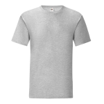 Günstiges T-Shirt für Siebdruck, 150 g/m2, Fruit of the Loom farbe grau