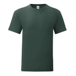 Günstiges T-Shirt für Siebdruck, 150 g/m2, Fruit of the Loom farbe dunkelgrün