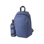 Isothermischer Rucksack mit Außentasche für Getränkeflasche farbe blau zweites Detailbild