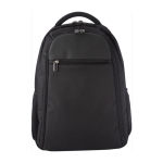 Laptop-Rucksack aus 1680D-Polyester mit Fronttasche, 15” farbe schwarz 41603.75