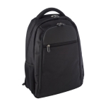 Laptop-Rucksack aus 1680D-Polyester mit Fronttasche, 15” farbe schwarz dritte Ansicht