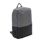 Diebstahlsicherer PC-Rucksack mit gepolstertem Rücken, 15” farbe grau 41603.75