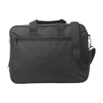 Laptoptasche aus Mikrofaser und Polyester für Ihre Mitarbeiter, 15” farbe schwarz erste Ansicht