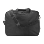 Laptoptasche aus Mikrofaser und Polyester für Ihre Mitarbeiter, 15” farbe schwarz 41603.75