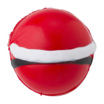 Antistress-Ball Santa farbe rot dritte Ansicht