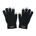 Taktile Handschuhe aus Acryl für Touchscreens zum Verschenken farbe schwarz 41603.75