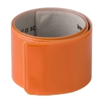 Reflektierendes Neon Armband aus Kunststoff mit weichem Innenfell farbe orange erste Ansicht