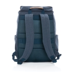 Umweltfreundlicher Laptop-Rucksack aus recyceltem Material, 15'' farbe blau vierte Ansicht