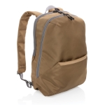 Designer-Laptoprucksack aus recyceltem Polyester, 15,6'' farbe braun siebte Ansicht