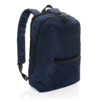 Designer-Laptoprucksack aus recyceltem Polyester, 15,6'' farbe marineblau