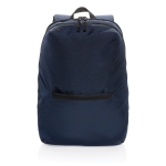 Designer-Laptoprucksack aus recyceltem Polyester, 15,6'' farbe marineblau zweite Ansicht