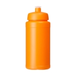 Hochwertige Sportflasche als Werbegeschenk, 500 ml farbe orange zweite Vorderansicht