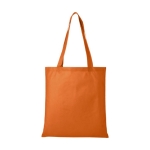 Günstige Non-Woven-Tasche in verschiedenen Farben, 80 g/m2 farbe orange zweite Vorderansicht