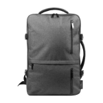 2-in-1 Rucksack und Aktentasche mit wasserdichtem Finish für Trolley farbe grau Detailbild 2