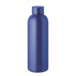 Doppelwandige auslaufsichere Thermosflasche aus Edelstahl 500 ml farbe blau