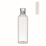 Flasche aus Glas mit auslaufsicheren Verschluss, 500 ml farbe transparent