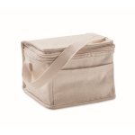 Kühltasche aus Baumwolle mit Kapazität von 3L, 280 g/m2 farbe beige