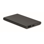 Externer robuster Akku aus Aluminium in eleganten Farben, 4.000 mAh farbe schwarz