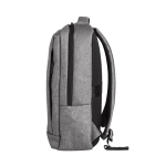 PC-Rucksack aus 300D-Polyester mit Trolley-Gurt bedrucken, 15,6” farbe grau fünfte Ansicht