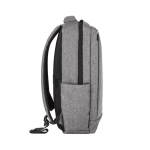 PC-Rucksack aus 300D-Polyester mit Trolley-Gurt bedrucken, 15,6” farbe grau sechste Ansicht