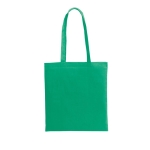 Farbige Tasche aus recycelter Baumwolle und rPET, 180 g/m2 farbe grün