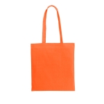 Farbige Tasche aus recycelter Baumwolle und rPET, 180 g/m2 farbe orange