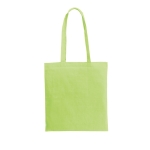 Farbige Tasche aus recycelter Baumwolle und rPET, 180 g/m2 farbe hellgrün