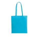 Farbige Tasche aus recycelter Baumwolle und rPET, 180 g/m2 farbe hellblau