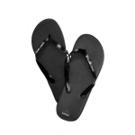 Sommer-Flipflops mit Sohlen aus recyceltem EVA mit Logoprint Ansicht mit Druckbereich