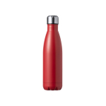 Flasche aus recyceltem Aluminium mit Schraubverschluss, 550ml farbe rot erste Ansicht