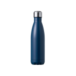 Edelstahlflasche mit Schraubverschluss, 550 ml farbe marineblau erste Ansicht