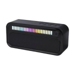 Kabelloser Lautsprecher im Vintage-Stil mit RGB-Ambilight farbe schwarz dritte Ansicht