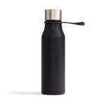 Thermosflasche aus rostfreiem Edelstahl mit Griff, 450 ml farbe schwarz