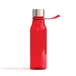 BPA-freie Wasserflasche aus Tritan mit Schlaufe zum Aufhängen, 600 ml farbe rot