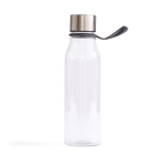 BPA-freie Wasserflasche aus Tritan mit Schlaufe zum Aufhängen, 600 ml farbe transparent