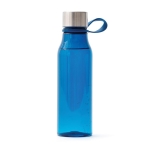 BPA-freie Wasserflasche aus Tritan mit Schlaufe zum Aufhängen, 600 ml farbe marineblau zweite Ansicht